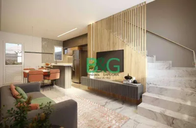 Casa com 2 dormitórios à venda, 68 m² por r$ 356.933,36 - jardim santa inês - suzano/sp