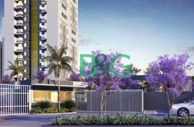 Apartamento com 2 dormitórios à venda, 51 m² por r$ 434.180,19 - jardim rodeio - mogi das cruzes/sp