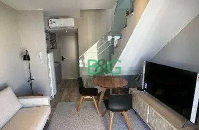 Apartamento duplex com 1 dormitório à venda, 46 m² por r$ 1.502.040,00 - cerqueira césar - são paulo/sp