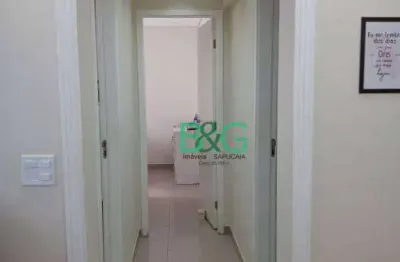 Apartamento com 2 dormitórios à venda, 44 m² por r$ 340.000,00 - parque rebouças - são paulo/sp