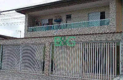 Casa com 2 dormitórios à venda, 54 m² por r$ 181.487,05 - jardim melvi - praia grande/sp