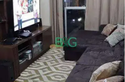 Apartamento com 2 dormitórios à venda, 56 m² por r$ 279.000,00 - vila marina - são paulo/sp