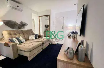 Apartamento com 2 dormitórios à venda, 74 m² por r$ 1.499.000,00 - campo belo - são paulo/sp