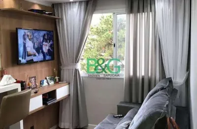 Apartamento com 2 dormitórios à venda, 43 m² por r$ 407.550,00 - jardim novo taboão - são paulo/sp
