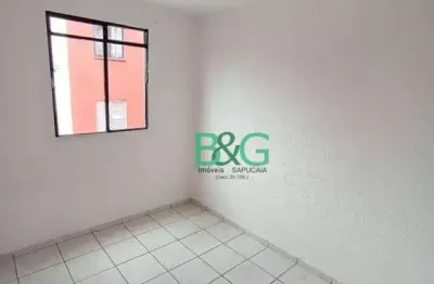 Apartamento com 2 dormitórios à venda, 43 m² por r$ 145.600 - chácara santa etelvina - são paulo/sp