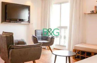 Apartamento com 1 dormitório à venda, 57 m² por r$ 509.000,00 - campo belo - são paulo/sp