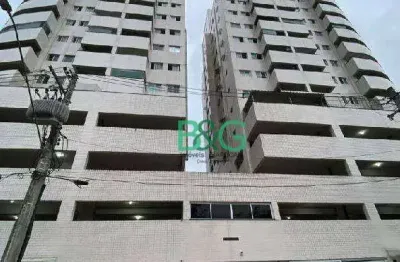 Apartamento com 2 dormitórios à venda, 59 m² por r$ 217.961,49 - jardim independência - são vicente/sp
