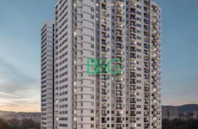 Apartamento com 2 dormitórios à venda, 37 m² por r$ 303.384,70 - água branca - são paulo/sp