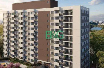 Apartamento com 2 dormitórios à venda, 39 m² por r$ 322.630,10 - city américa - são paulo/sp