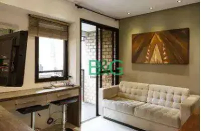 Studio com 1 dormitório à venda, 47 m² por r$ 799.000,00 - moema - são paulo/sp