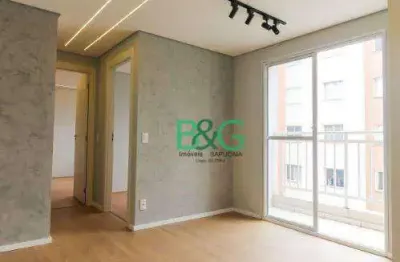 Apartamento com 2 dormitórios à venda, 38 m² por r$ 314.000,00 - canindé - são paulo/sp