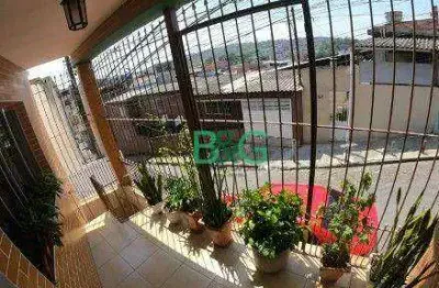 Sobrado com 3 dormitórios para alugar, 140 m² por r$ 3.400/mês - jardim francisco mendes - são paulo/sp
