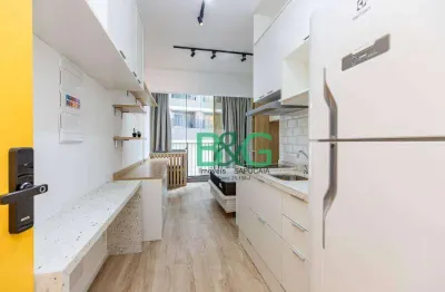 Studio com 1 dormitório para alugar, 27 m² por r$ 3.790,00/mês - sumarezinho - são paulo/sp