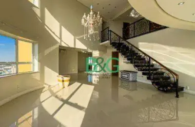 Apartamento duplex com 5 dormitórios à venda, 434 m² por r$ 4.259.000,00 - vila assunção - santo andré/sp