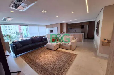 Apartamento com 1 dormitório à venda, 110 m² por r$ 2.480.000 - campo belo - são paulo/sp