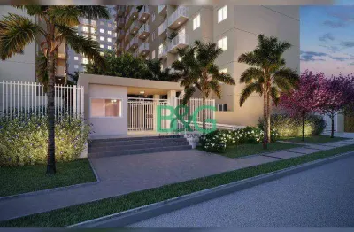 Apartamento com 2 dormitórios à venda, 42 m² por r$ 307.233,30 - brás - são paulo/sp