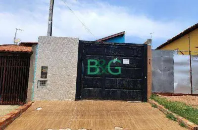 Casa com 1 dormitório à venda, 39 m² por r$ 106.667,03 - jardim eldorado - leme/sp