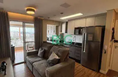 Apartamento com 1 dormitório à venda, 44 m² por r$ 489.000,00 - belenzinho - são paulo/sp
