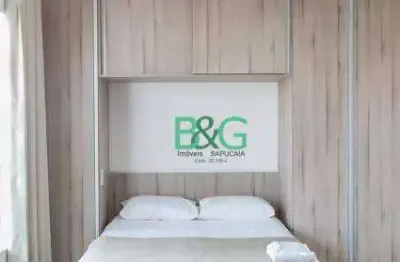 Apartamento com 1 dormitório à venda, 27 m² por r$ 549.000,00 - brooklin paulista - são paulo/sp