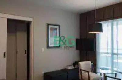 Apartamento com 1 dormitório à venda, 46 m² por r$ 669.000,00 - brooklin paulista - são paulo/sp