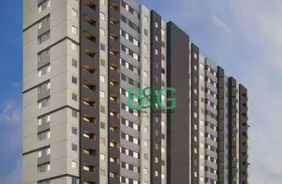 Apartamento com 2 dormitórios à venda, 36 m² por r$ 339.295,00 - várzea da barra funda - são paulo/sp
