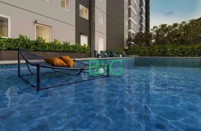 Apartamento à venda, 34 m² por r$ 348.866,60 - vila firmiano pinto - são paulo/sp