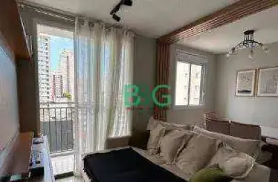 Apartamento com 2 dormitórios à venda, 37 m² por r$ 438.000 - vila romana - são paulo/sp