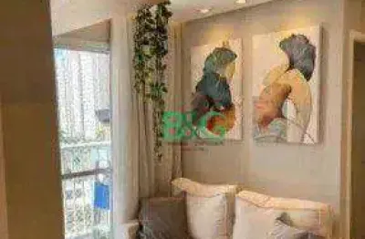 Apartamento com 2 dormitórios à venda, 45 m² por r$ 498.000 - tatuapé - são paulo/sp