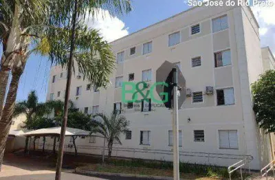Apartamento à venda, 43 m² por r$ 99.555,89 - vila toninho - são josé do rio preto/sp