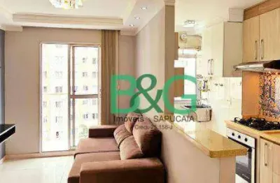 Apartamento com 2 dormitórios à venda, 44 m² por r$ 269.000 - sacomã - são paulo/sp