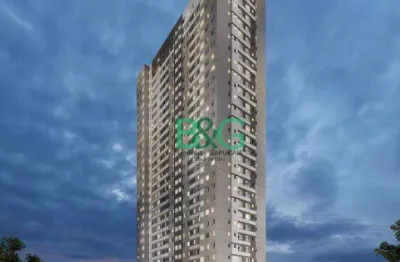 Apartamento com 1 dormitório à venda, 27 m² por r$ 303.285,00 - vila santa clara - são paulo/sp