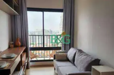 Apartamento com 1 dormitório à venda, 29 m² por r$ 484.000 - bosque da saúde - são paulo/sp