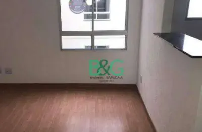 Apartamento com 2 dormitórios à venda, 43 m² por r$ 199.000 - água chata - guarulhos/sp
