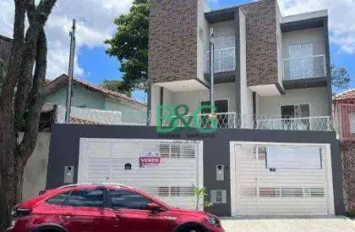 Sobrado com 3 dormitórios à venda, 120 m² por r$ 690.000,00 - parque novo oratório - santo andré/sp