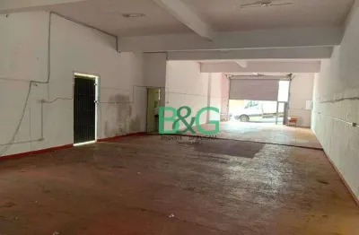 Galpão à venda, 300 m² por r$ 1.300.000,00 - vila canero - são paulo/sp