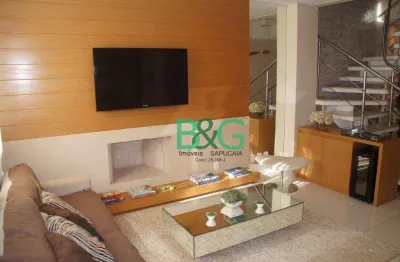 Sobrado com 4 dormitórios à venda, 208 m² por r$ 900.000,00 - jardim da glória - cotia/sp
