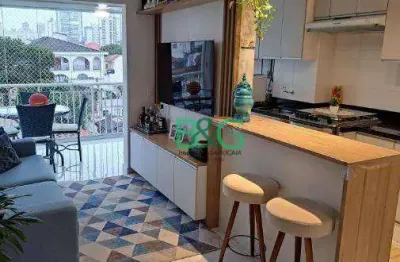 Apartamento com 2 dormitórios à venda, 47 m² por r$ 584.000 - tatuapé - são paulo/sp