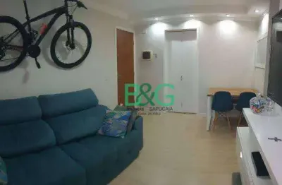 Apartamento com 1 dormitório à venda, 44 m² por r$ 199.000 - jardim são luis - guarulhos/sp