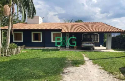 Fazenda com 3 dormitórios, 7500 m² - venda por r$ 2.600.000,00 ou aluguel por r$ 10.000,00/mês - vila marcelo - são paulo/sp
