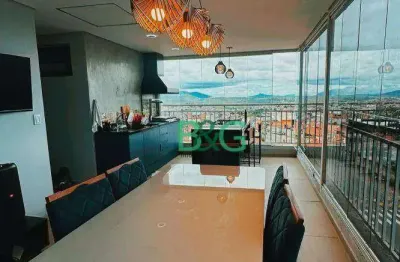 Cobertura com 3 dormitórios à venda, 110 m² por r$ 468.000 - vila palmares - franco da rocha/sp