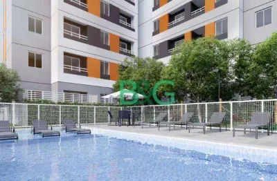 Apartamento garden com 2 dormitórios à venda, 37 m² por r$ 362.145,96 - lapa de baixo - são paulo/sp