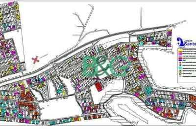 Terreno à venda, 257 m² por r$ 43.000 - jardim santa rita de cássia - capivari/sp