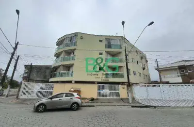 Apartamento à venda, 50 m² por r$ 106.667,03 - parque das bandeiras - são vicente/sp