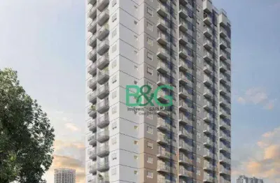 Apartamento com 1 dormitório à venda, 28 m² por r$ 309.017,61 - vila romana - são paulo/sp