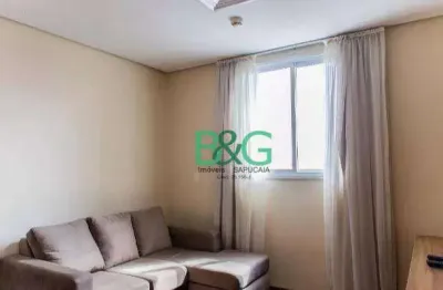 Apartamento com 1 dormitório à venda, 42 m² por r$ 244.000 - centro - santo andré/sp