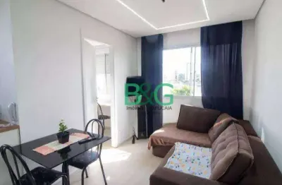 Apartamento à venda, 34 m² por r$ 449.000,00 - santo amaro - são paulo/sp