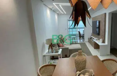 Apartamento à venda, 114 m² por r$ 1.520.000,00 - balneário pires - praia grande/sp