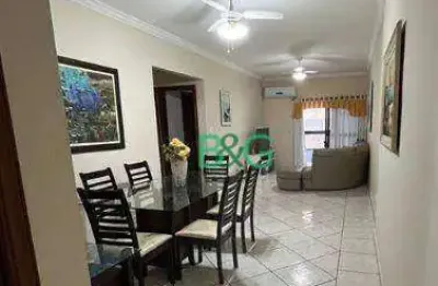 Apartamento com 2 dormitórios à venda, 78 m² por r$ 462.000,00 - guilhermina - praia grande/sp