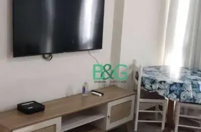 Apartamento com 1 dormitório à venda, 78 m² por r$ 400.000 - boqueirão - praia grande/sp