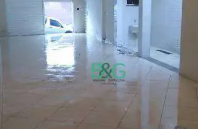 Salão para alugar, 130 m² por r$ 4.760,00/mês - chácara cruzeiro do sul - são paulo/sp